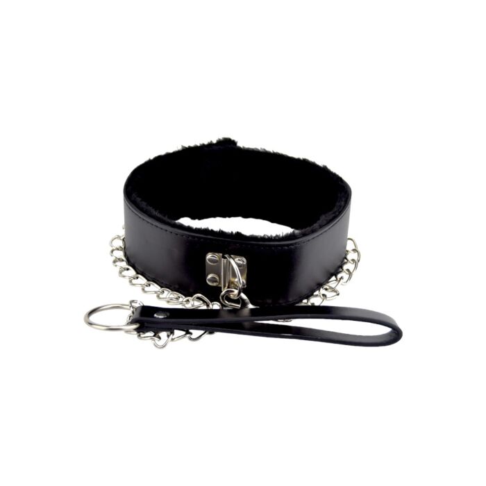 Collar y correa Bound to Please con peluche Collar y correa Bound to Please con peluche
