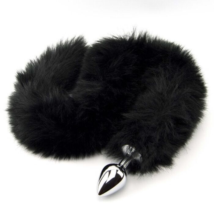 Plug anal Furry Fantasy Black Panther Tail 78 cm Plug anal Furry Fantasy Black Panther Tail 78 cm