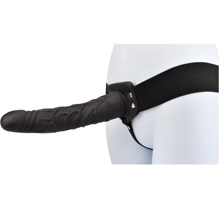 Dildo Loving Joy 9 Inch Hollow Strap On con base acolchada Dildo Loving Joy 9 Inch Hollow Strap On con base acolchada