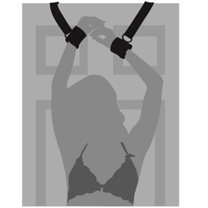 Esposas Loving Joy Door Jam Cuffs con cierres suaves Esposas Loving Joy Door Jam Cuffs con cierres suaves
