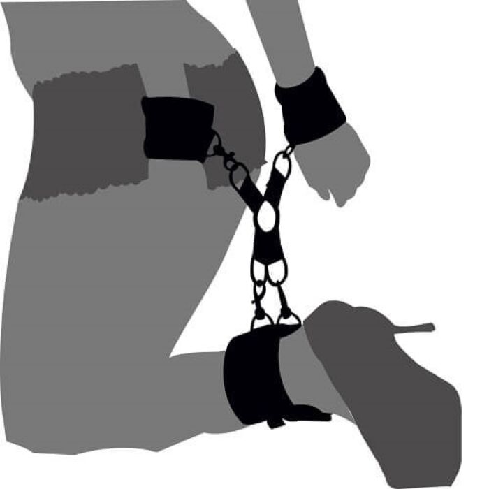 Restricciones Loving Joy Hog Tie Set para inmovilización Restricciones Loving Joy Hog Tie Set para inmovilización