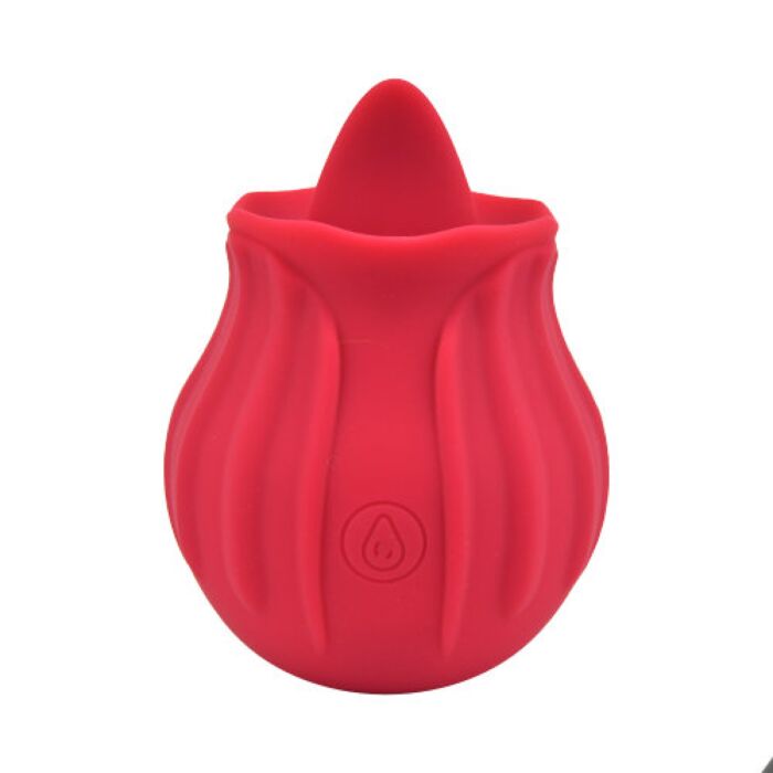 Vibrador Loving Joy Rose Licking con lengua estimulante Vibrador Loving Joy Rose Licking con lengua estimulante