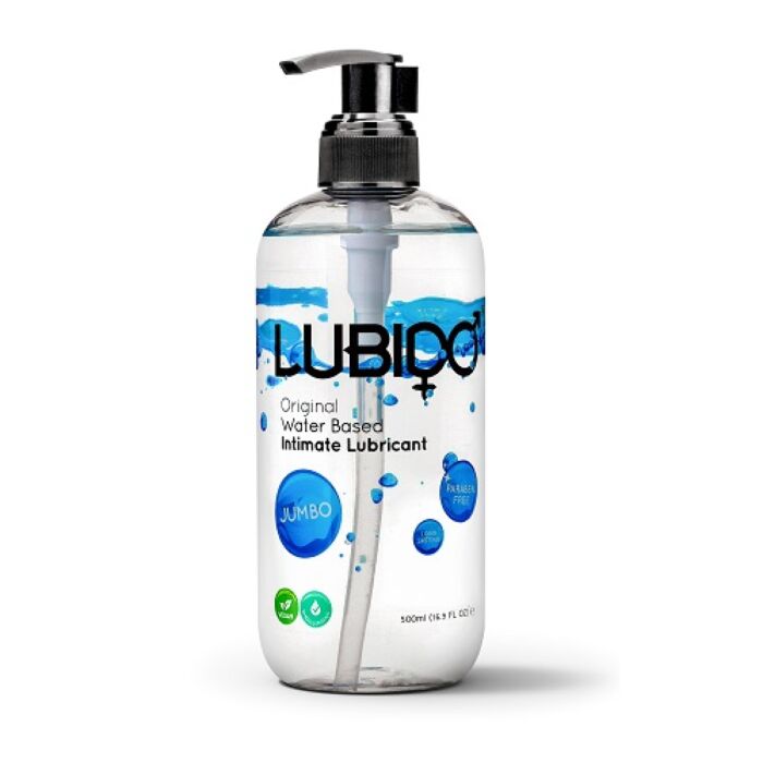 Lubricante Lubido Water Based 500ml con textura suave Lubricante Lubido Water Based 500ml con textura suave