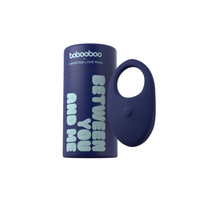 Anillo Vibrador Tabooboo Between You and Me con Estimulador Texturizado Anillo Vibrador Tabooboo Between You and Me con Estimulador Texturizado
