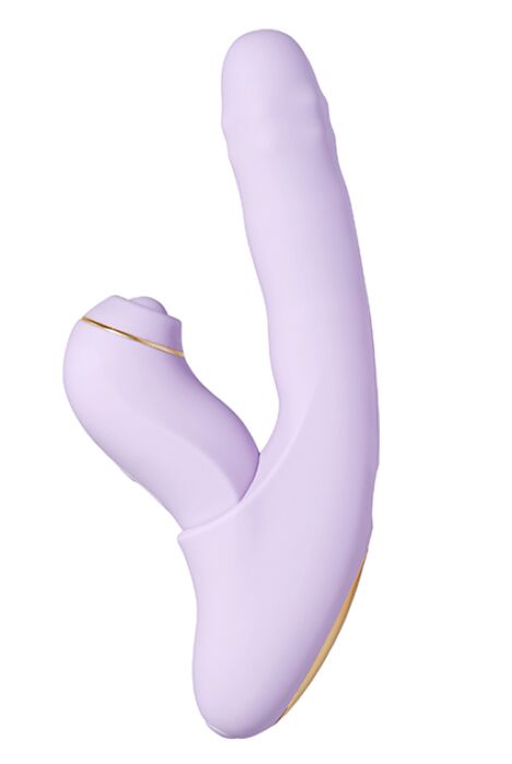 Estimulador y Vibrador SVAKOM Duo Glow con Control Remoto