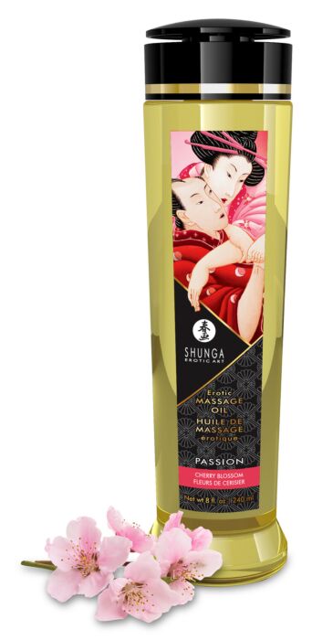 Aceite de masaje Shunga Cherry Blossom