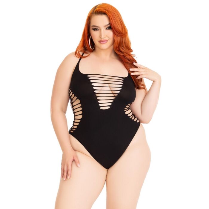 Body Leg Avenue Shredded Thong Talla Única Body Leg Avenue Shredded Thong Talla Única
