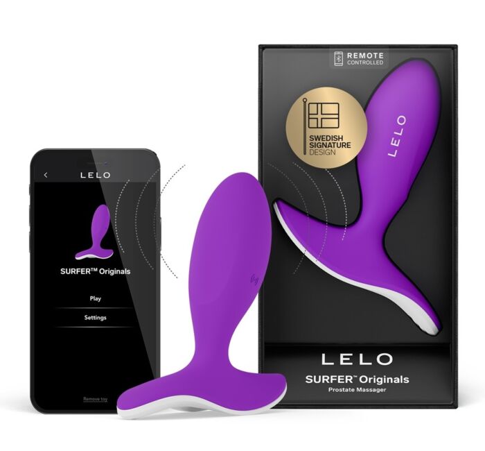 Plug anal LELO Originals SURFER con app