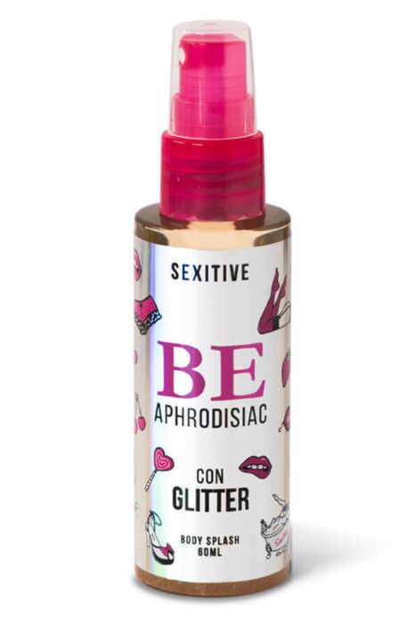 Bruma Afrodisíaca SEXITIVE Be Body Splash con Glitter Bruma Afrodisíaca SEXITIVE Be Body Splash con Glitter