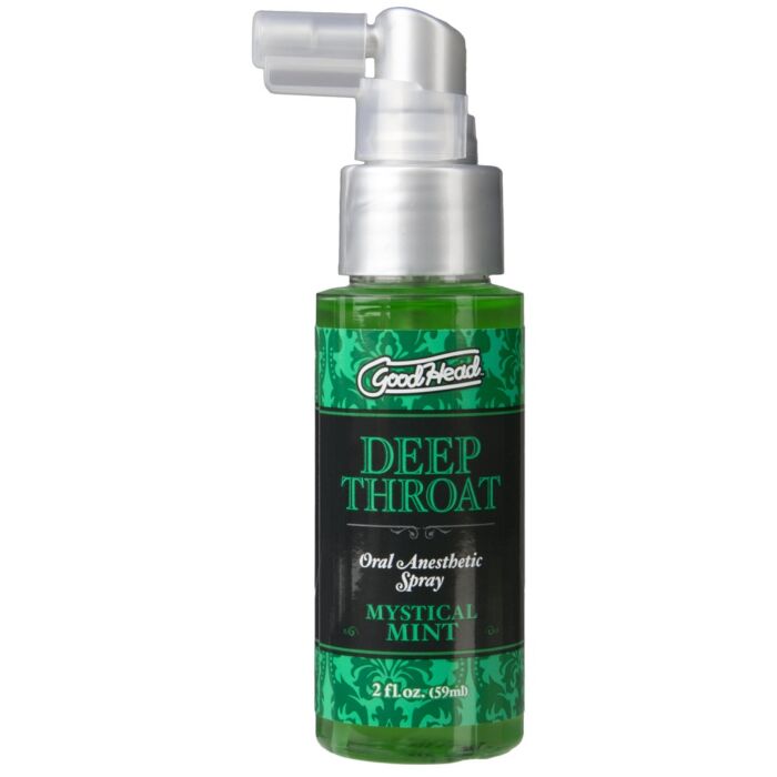 Spray Oral Doc Johnson Mint para desensibilizar la garganta Spray Oral Doc Johnson Mint para desensibilizar la garganta
