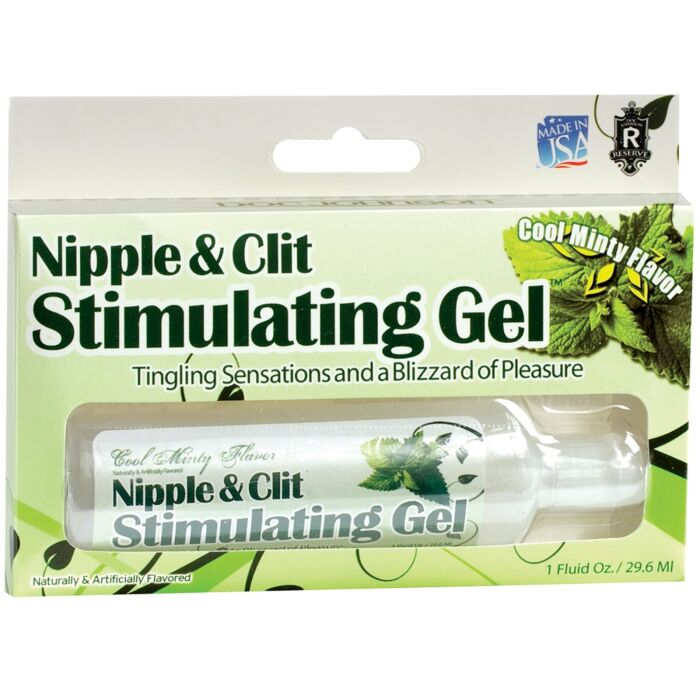 Gel Estimulante Doc Johnson 29.6 ml con sabor a menta Gel Estimulante Doc Johnson 29.6 ml con sabor a menta