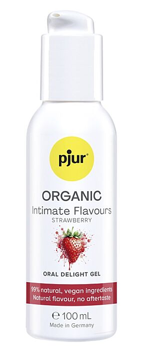 Gel íntimo Pjur ORGANIC Intimate Flavours Strawberry