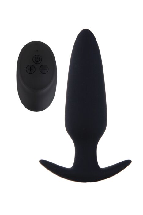 Plug con vibración S Pleasures Apache Black Plug con vibración S Pleasures Apache Black