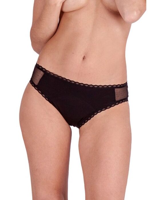Braga menstrual Femme République Daily con encaje y transparencias