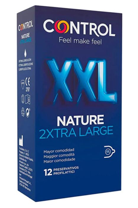 Preservativos Control Nature XXL 12 unidades Preservativos Control Nature XXL 12 unidades