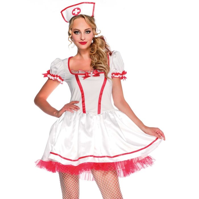 Disfraz Enfermera Leg Avenue Naughty Nurse 2 piezas Disfraz Enfermera Leg Avenue Naughty Nurse 2 piezas