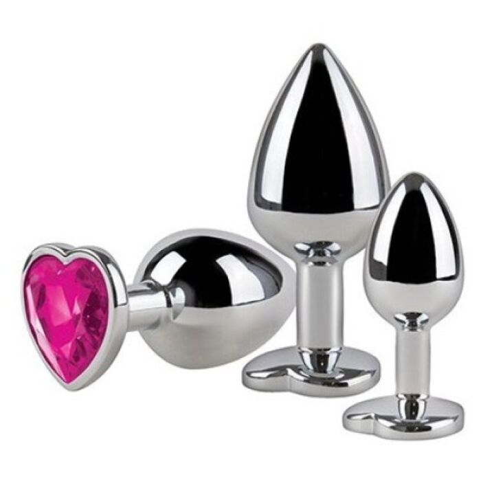 Pack de Plugs Anal S Pleasures Metal LIA
