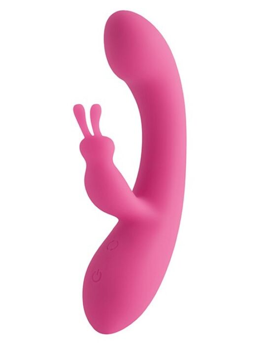 Vibrador Rabbit S Pleasures Velvet Love Bunny Doble Estimulación