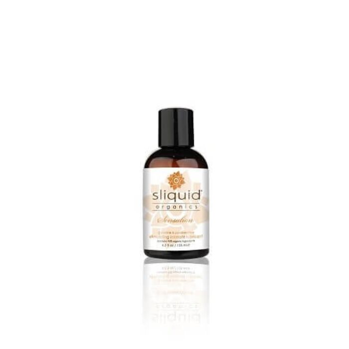 Lubricante Sliquid Organics Sensations 125 ml con ingredientes orgánicos Lubricante Sliquid Organics Sensations 125 ml con ingredientes orgánicos