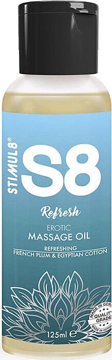 Aceite de masaje STIMUL8 S8 Refresh 125 ml