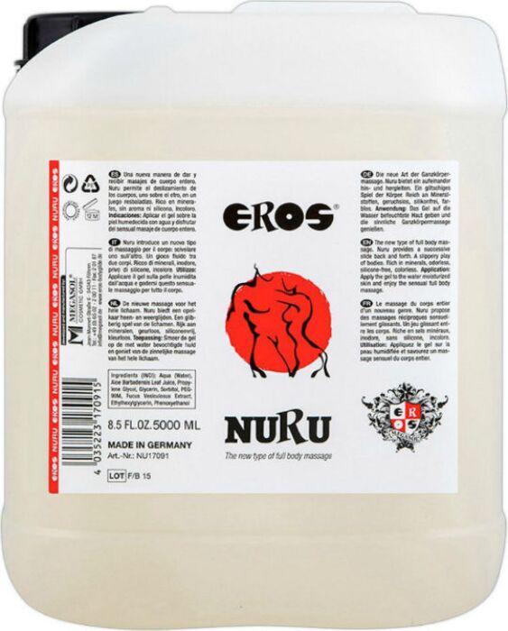 Aceite Nuru 5000 ml EROS CLASSIC LINE