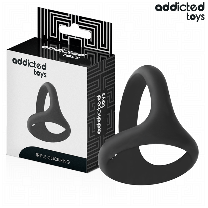 Anillo Addicted Toys Thick Triple | Prolonga tu erección Anillo Addicted Toys Thick Triple | Prolonga tu erección