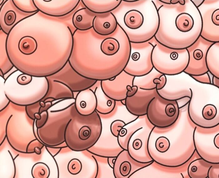 Alfombrilla Diablo Picante Tetas Divertida y Original