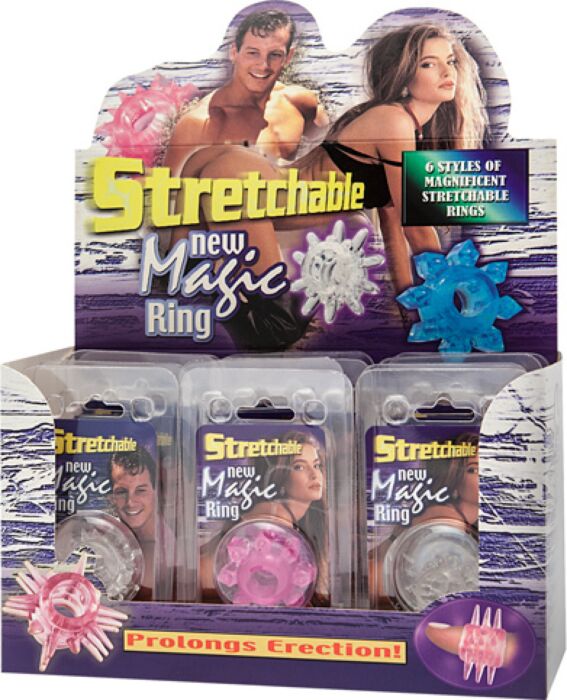 Anillo estimulador MAGIC STRECH RING ajustable Anillo estimulador MAGIC STRECH RING ajustable