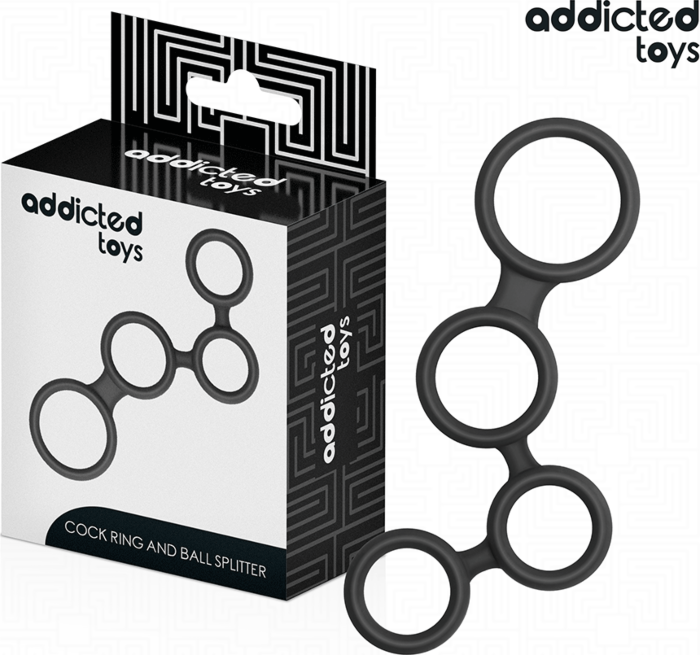 Anillo para el pene Addicted Toys Divisores Testículos Anillo para el pene Addicted Toys Divisores Testículos