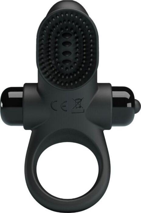 Anillo Vibrador Pretty Love II Negro - Estimulación Total