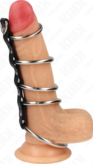 Anillos Pene KINK 5 Unidades Control Placer Anillos Pene KINK 5 Unidades Control Placer