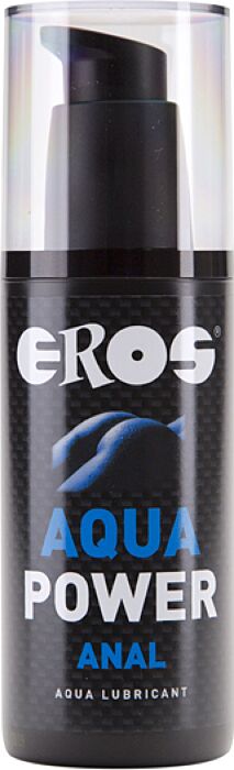 Lubricante Anal Potente Eros Aqua 125ml. Lubricante Anal Potente Eros Aqua 125ml.