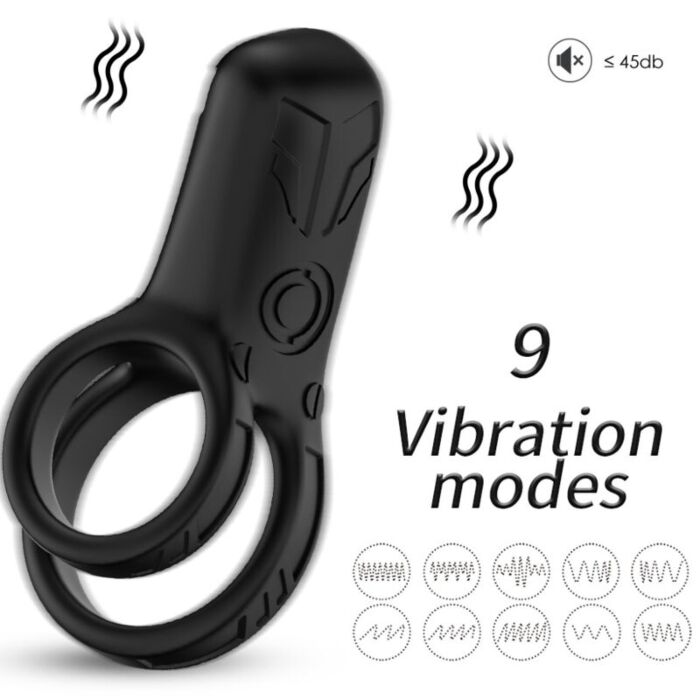 Anillo Vibrador ARMONY | Diseño de doble anillo Anillo Vibrador ARMONY | Diseño de doble anillo