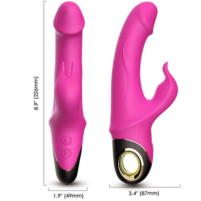 Vibrador Rabbit ARMONY METEROR | Estimulación personalizable Vibrador Rabbit ARMONY METEROR | Estimulación personalizable