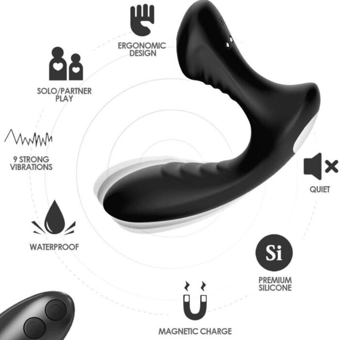 Vibrador Anal ARMONY STORM | Estimulación prostática precisa Vibrador Anal ARMONY STORM | Estimulación prostática precisa