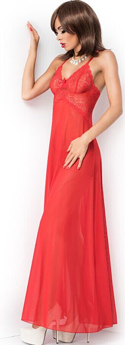 Babydoll Largo Rojo Chilirose CR 3883 Sexy