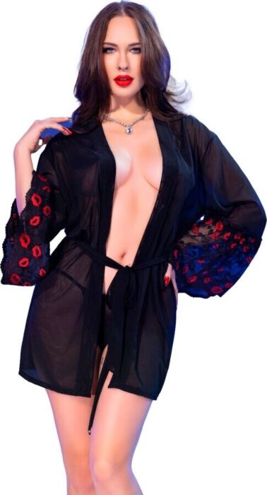 Babydoll Negro Chilirose CR 4882 con Lazo Seductor