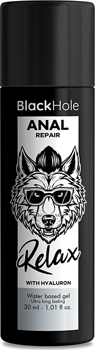 Black Hole Anal Repair Base Agua Relax con Hyaluron 30 ml Black Hole Anal Repair Base Agua Relax con Hyaluron 30 ml