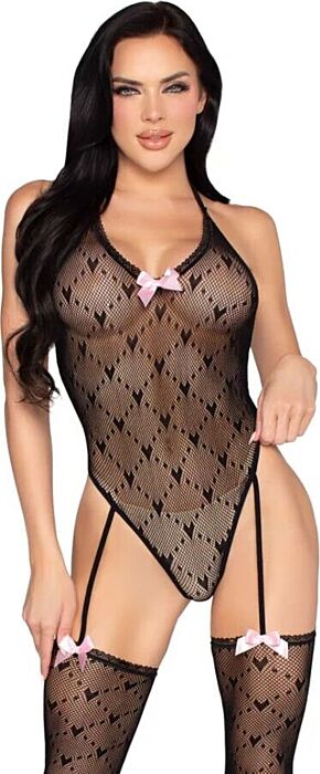 Body con liguero Leg Avenue 89360 Sexy y Coqueto