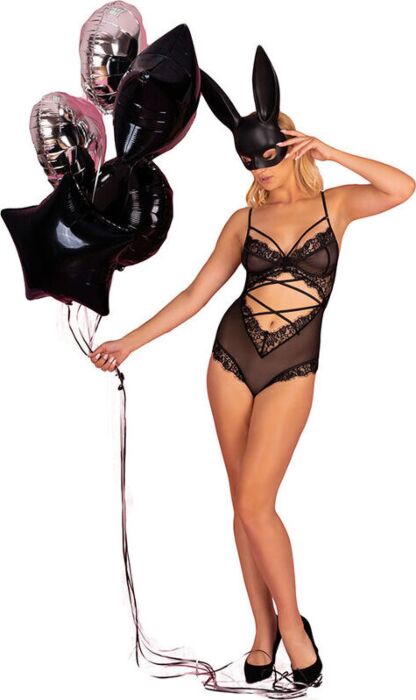 Body Negro Livco Corsetti Kylssiam S/M - Elegancia Sensual Body Negro Livco Corsetti Kylssiam S/M - Elegancia Sensual