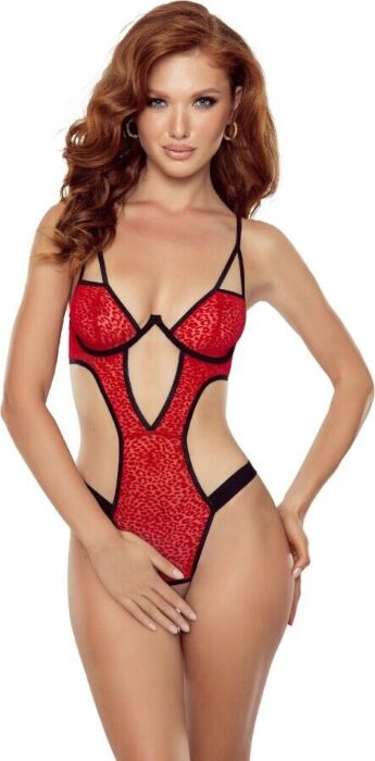 Body Rojo PASSION Porigelia L/XL Seducción Total