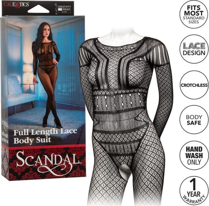 Bodystocking Calexotics Lace Body Suit Seductor