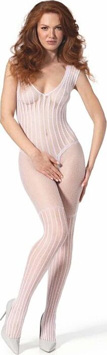Bodystocking PASSION BS 103 Blanco T. Única Sexy Bodystocking PASSION BS 103 Blanco T. Única Sexy