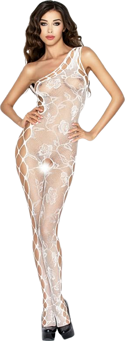 Bodystocking Passion BS036 con bordados Bodystocking Passion BS036 con bordados