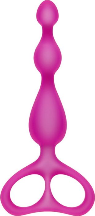 Bolas anales S Pleasures Shorty Plum para principiantes Bolas anales S Pleasures Shorty Plum para principiantes