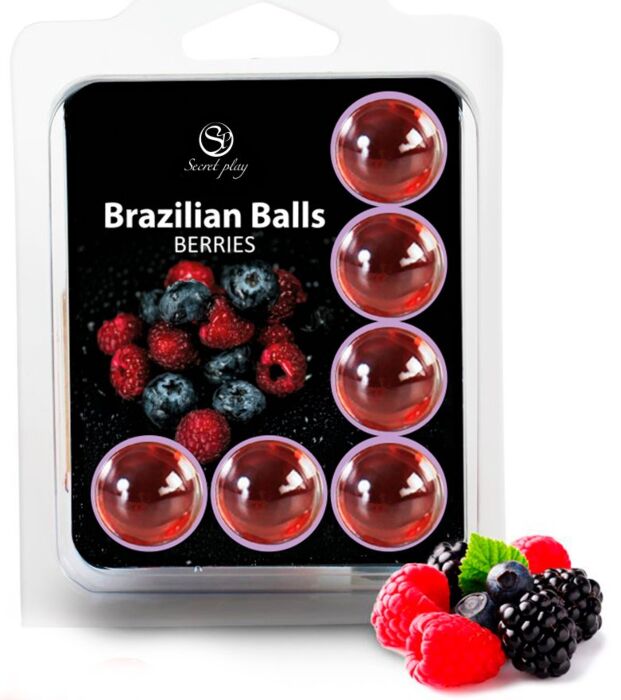 Bolas Brazilian Balls SECRETPLAY con aroma frutas del bosque Bolas Brazilian Balls SECRETPLAY con aroma frutas del bosque