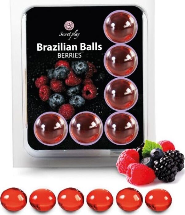 Bolas Brazilian Balls SECRETPLAY con aroma frutas del bosque Bolas Brazilian Balls SECRETPLAY con aroma frutas del bosque
