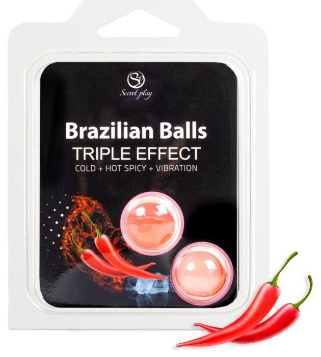 Bolas Brazilian Balls SECRETPLAY Triple Efecto para