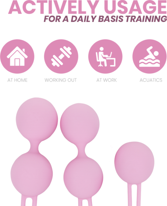 Bolas de Silicona Intimichic Pelvis Health II para Suelo Pélvico