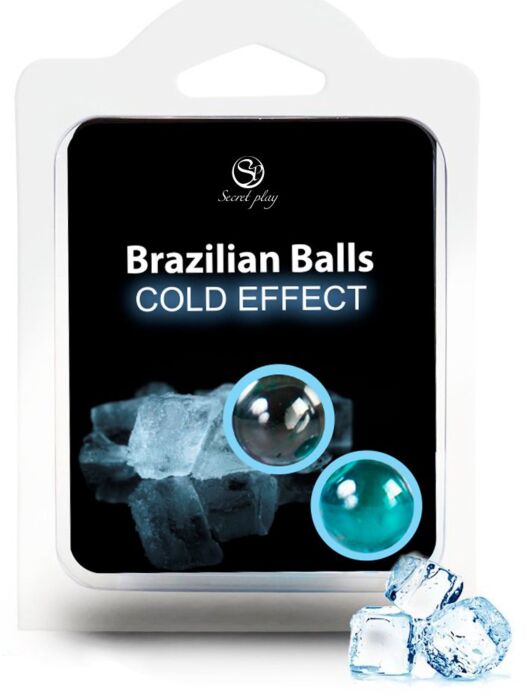 Bolas efecto frío SECRETPLAY 2 unidades Bolas efecto frío SECRETPLAY 2 unidades